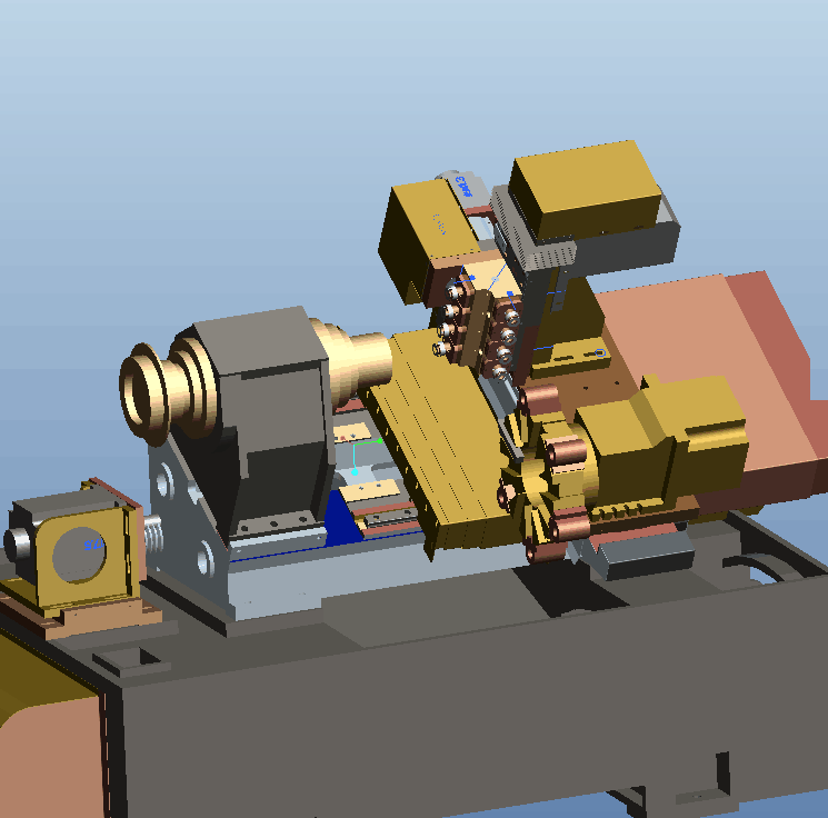 凱恩利機(jī)床結(jié)構(gòu)圖