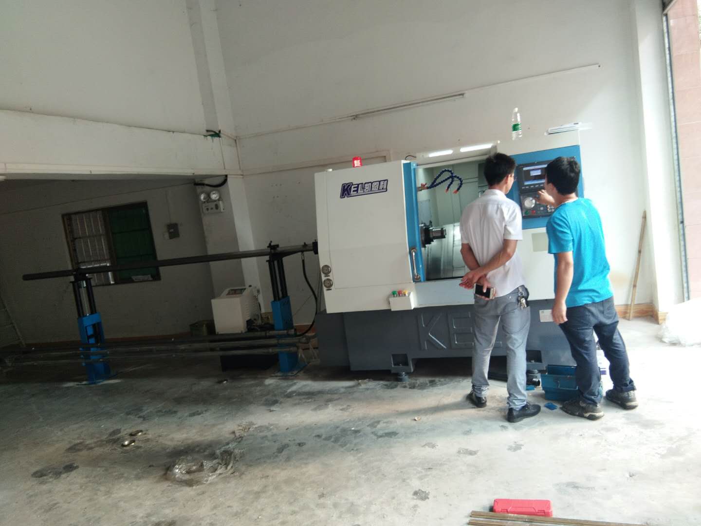 凱恩利46機安裝現(xiàn)場