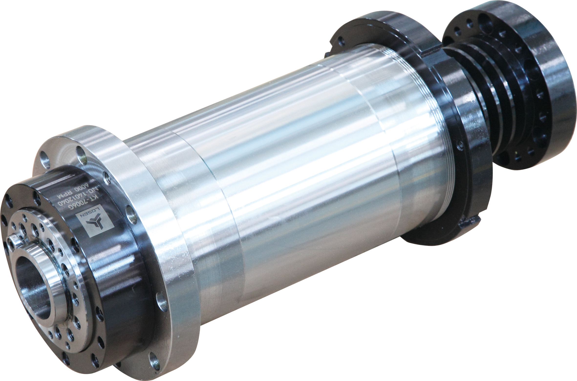 主軸采用原裝進(jìn)口日本NSK或德國(guó)FAG P4級(jí)精密級(jí)主軸軸承