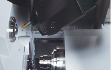 一、 走心機&mdash;CNC精密自動車床SS207  機床結構圖