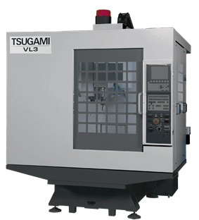 精密加工中心&nbsp; VL3（品牌：日本津上）&nbsp; &nbsp;機(jī)床結(jié)構(gòu)主圖與結(jié)構(gòu)圖