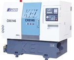 46 刀塔 帶動(dòng)力頭 車銑復(fù)合機(jī)（ 45度斜床身 線軌機(jī)）CK6146D-C